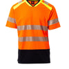 ARANCIONE FLUO/BLU NAVY