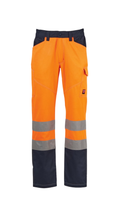 ARANCIONE FLUO/BLU NAVY